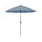 California Umbrella 7.5' Bronze Aluminum Market Patio Umbrella, Sunbrella Air Blue 194061336144 - alternate 1
